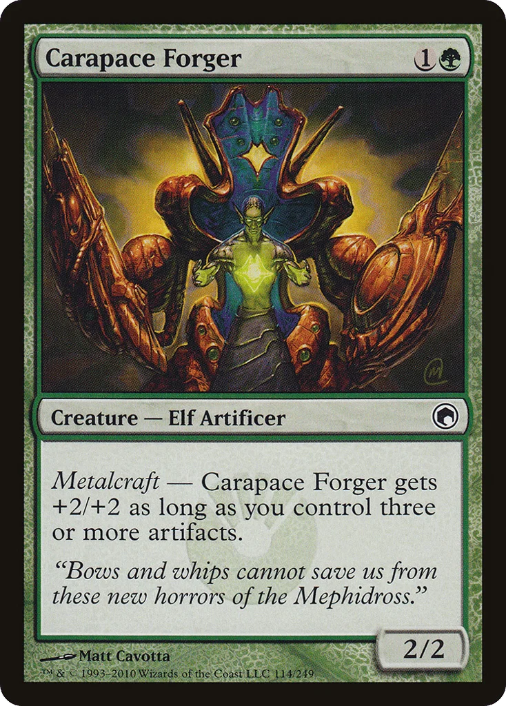 Carapace Forger · Scars of Mirrodin