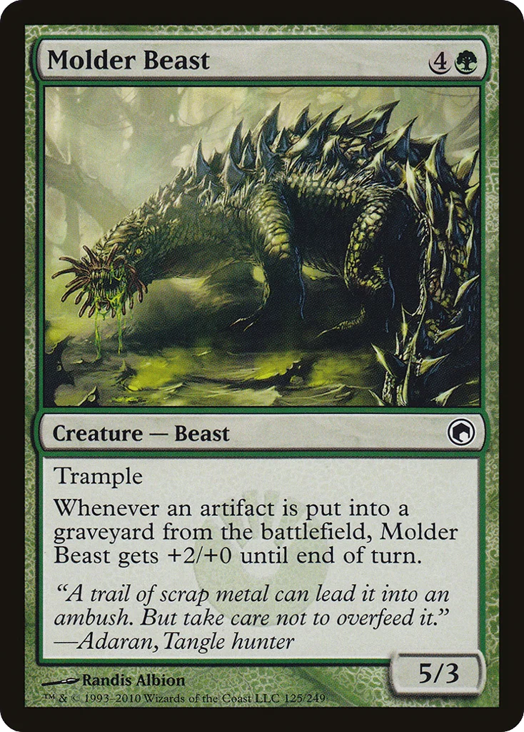 Molder Beast · Scars of Mirrodin