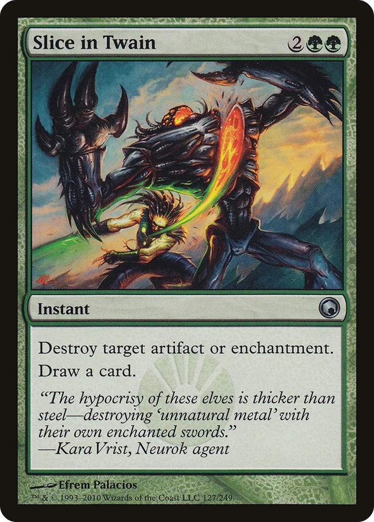 Slice in Twain · Scars of Mirrodin