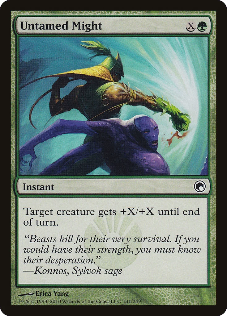 Untamed Might · Scars of Mirrodin