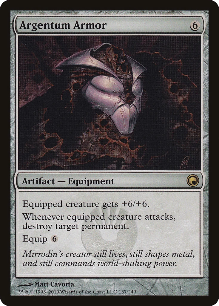 Argentum Armor · Scars of Mirrodin