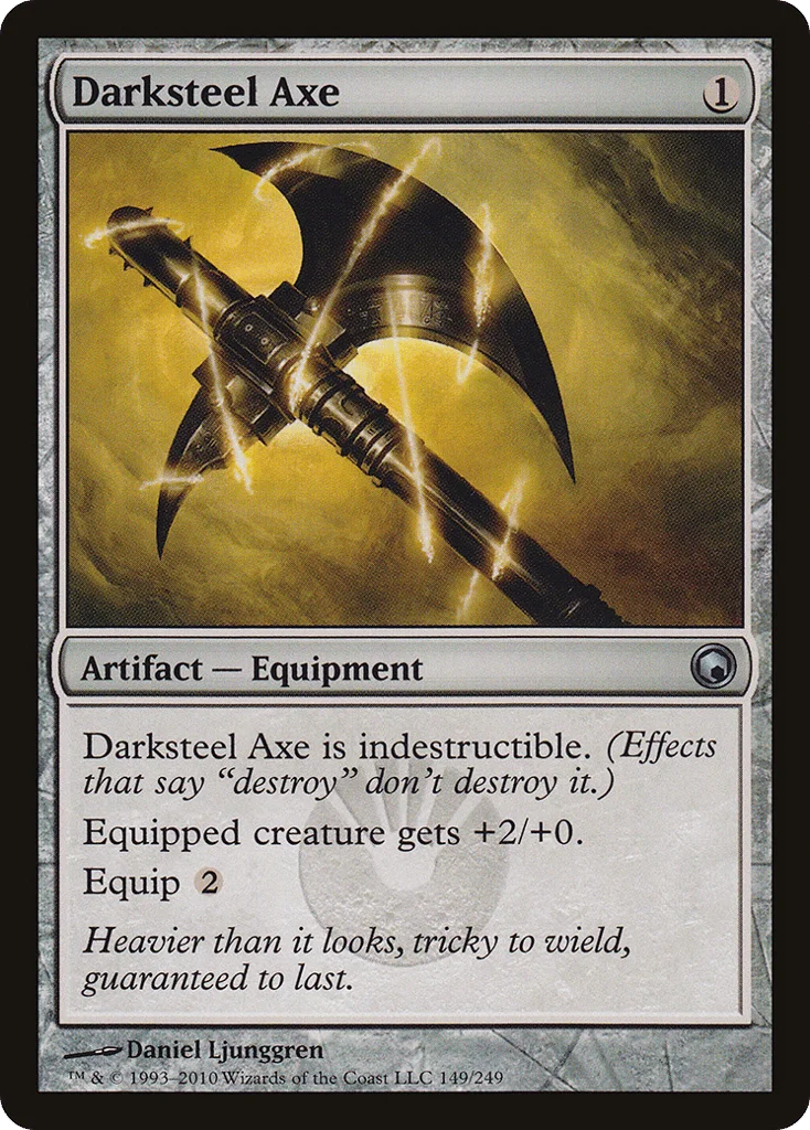 Darksteel Axe · Scars of Mirrodin