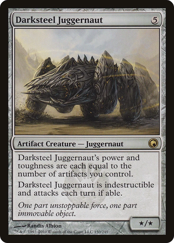 Darksteel Juggernaut · Scars of Mirrodin