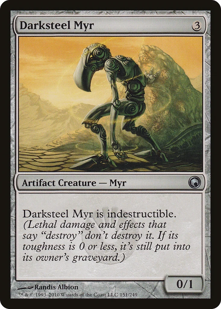 Darksteel Myr · Scars of Mirrodin