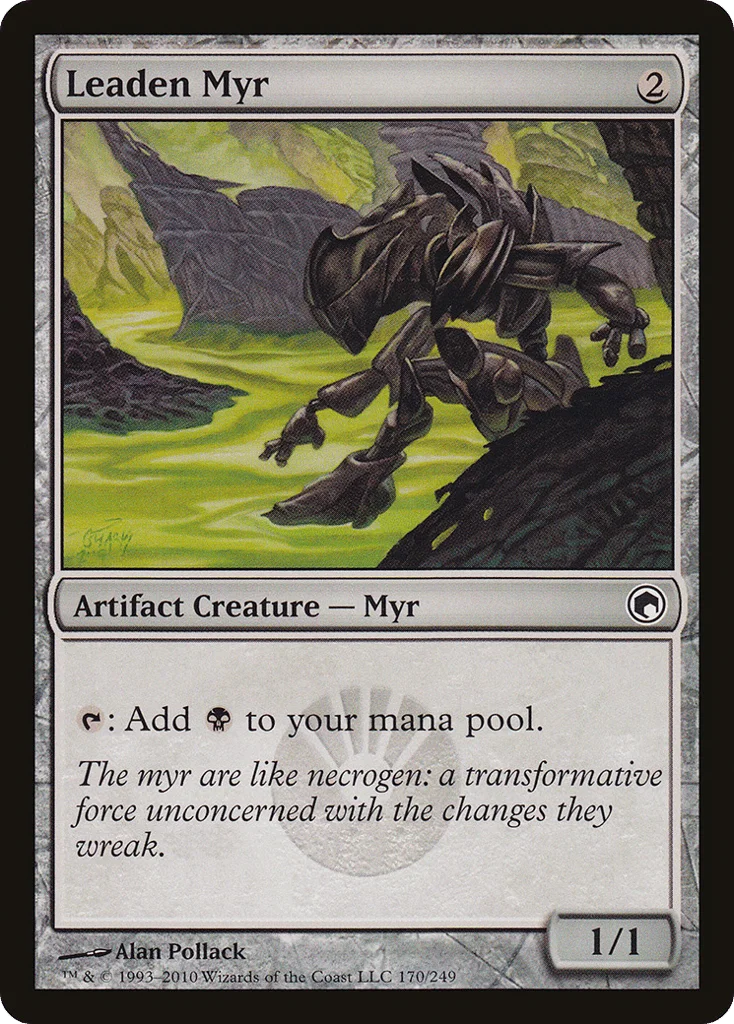 Leaden Myr · Scars of Mirrodin