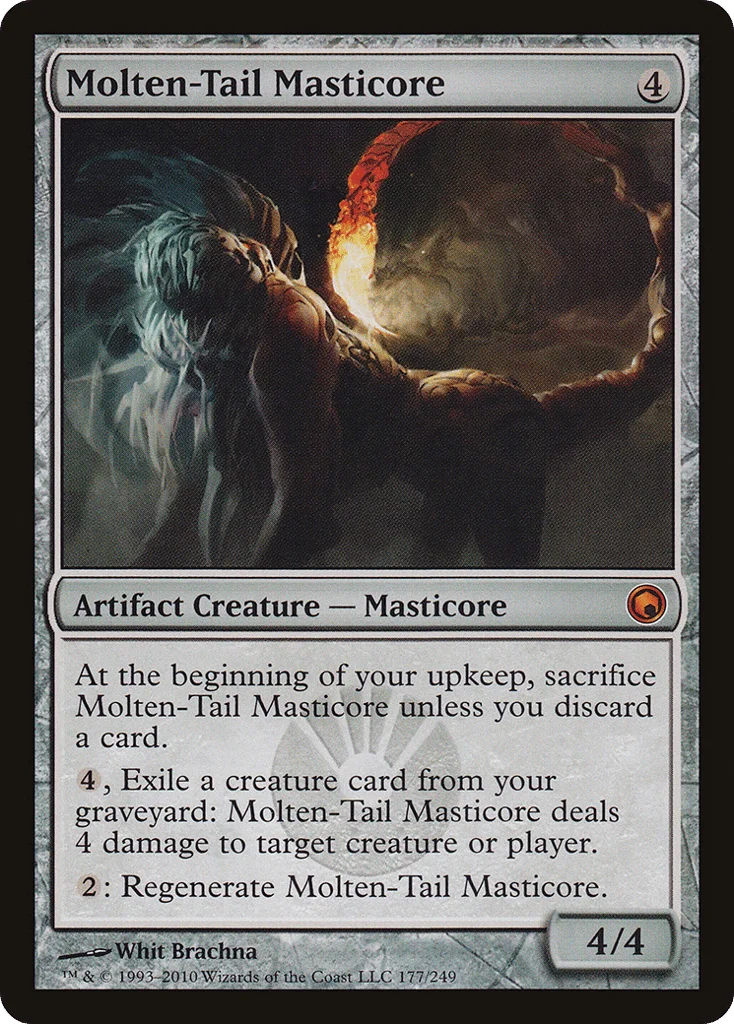 Molten-Tail Masticore · Scars of Mirrodin