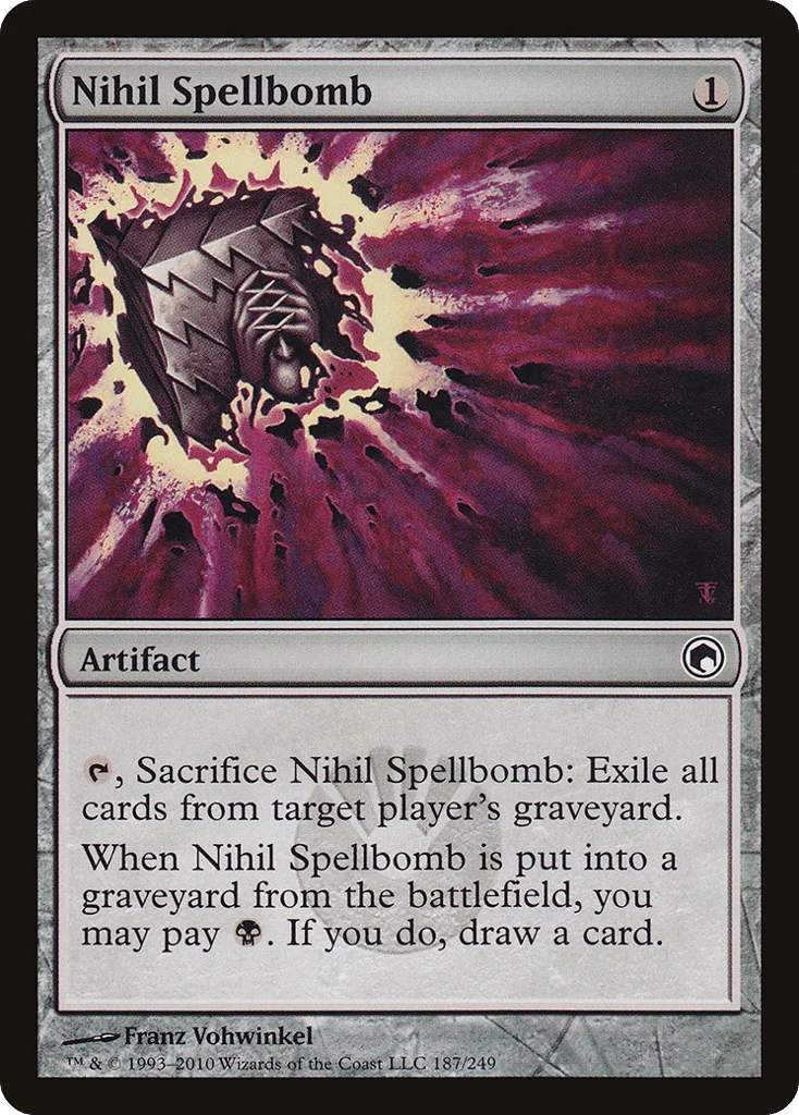 Nihil Spellbomb · Scars of Mirrodin