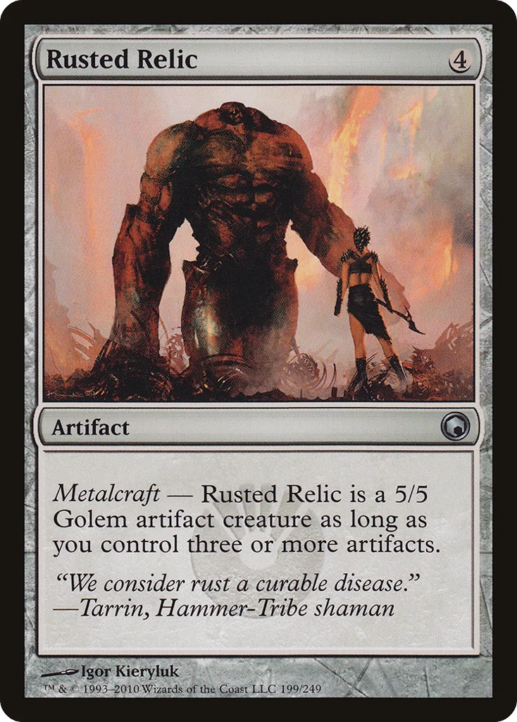 Rusted Relic · Scars of Mirrodin