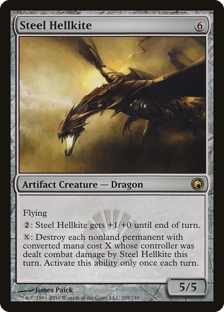 Steel Hellkite · Scars of Mirrodin