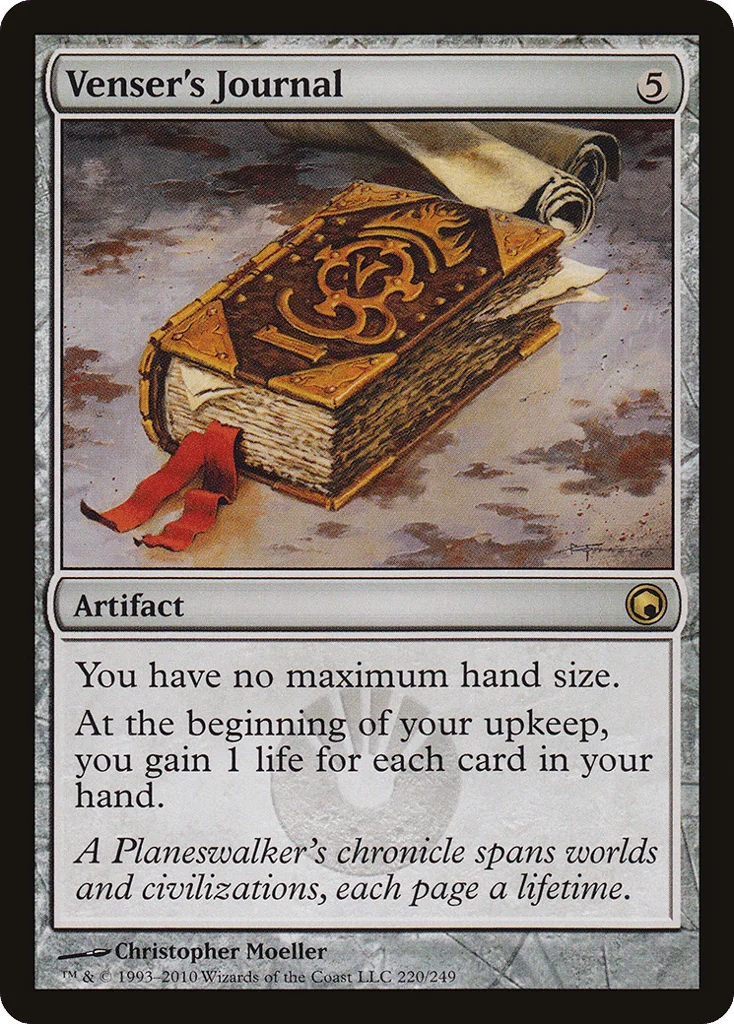 Venser's Journal · Scars of Mirrodin