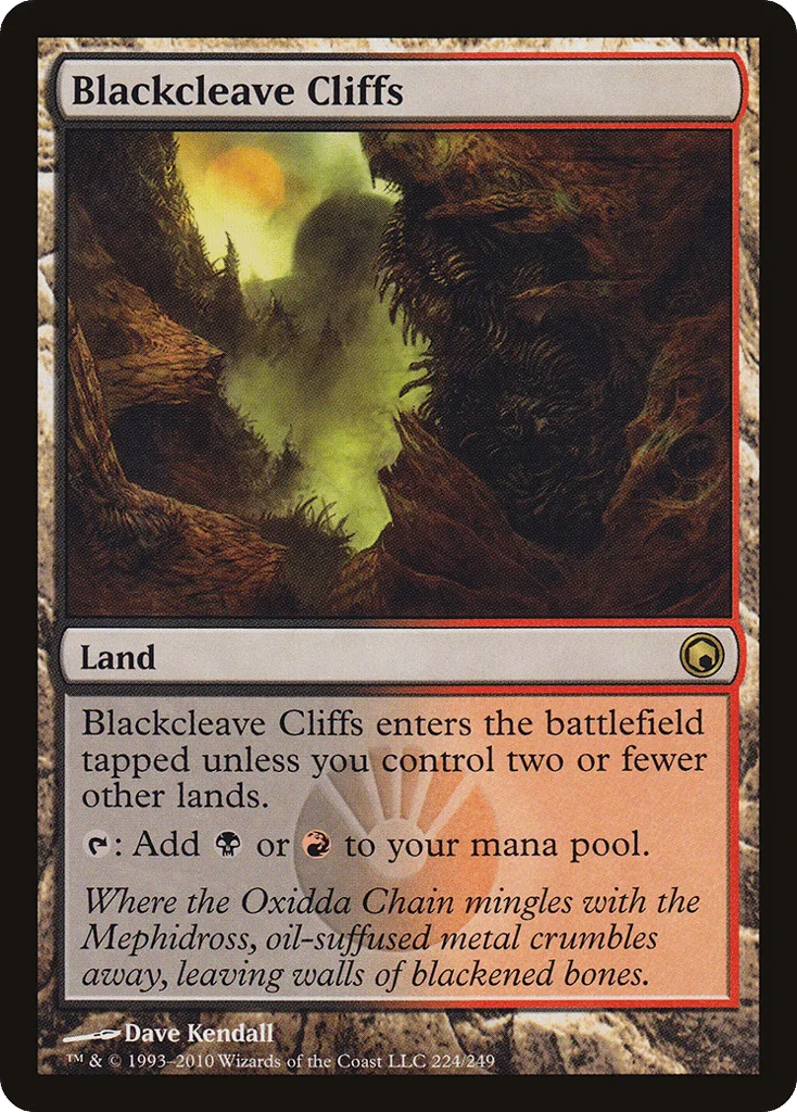 Blackcleave Cliffs · Scars of Mirrodin