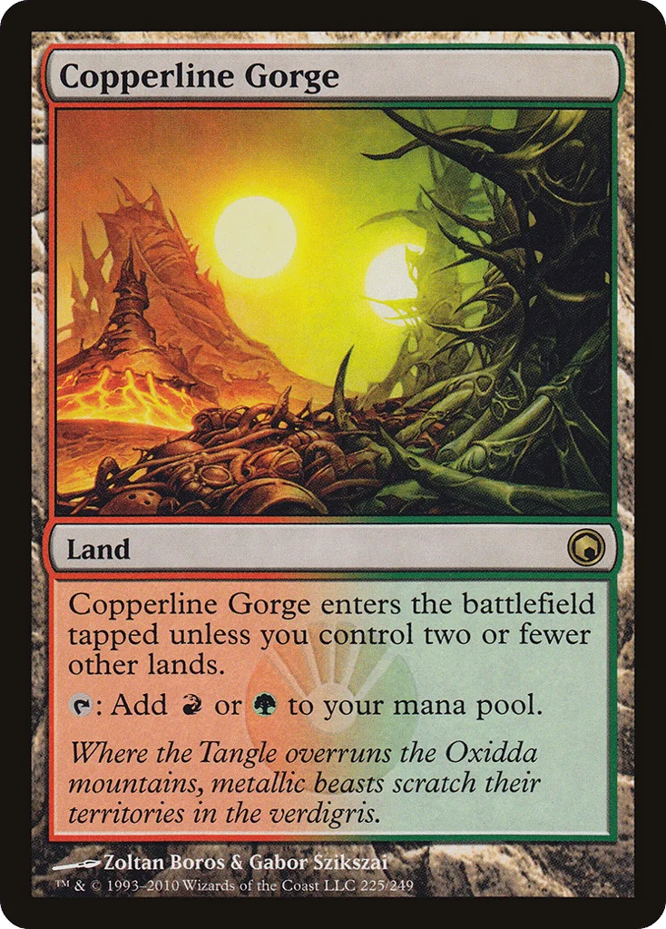 Copperline Gorge · Scars of Mirrodin