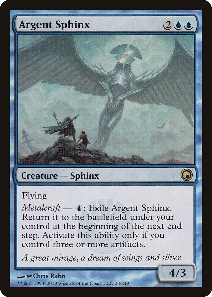Argent Sphinx · Scars of Mirrodin