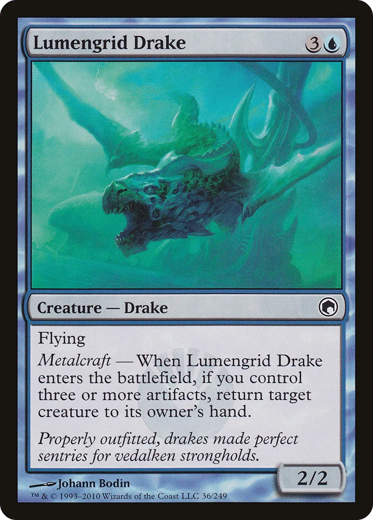 Lumengrid Drake · Scars of Mirrodin