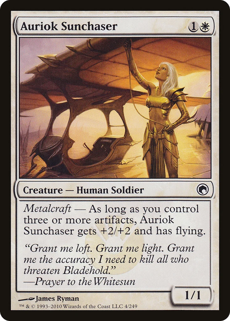 Auriok Sunchaser · Scars of Mirrodin