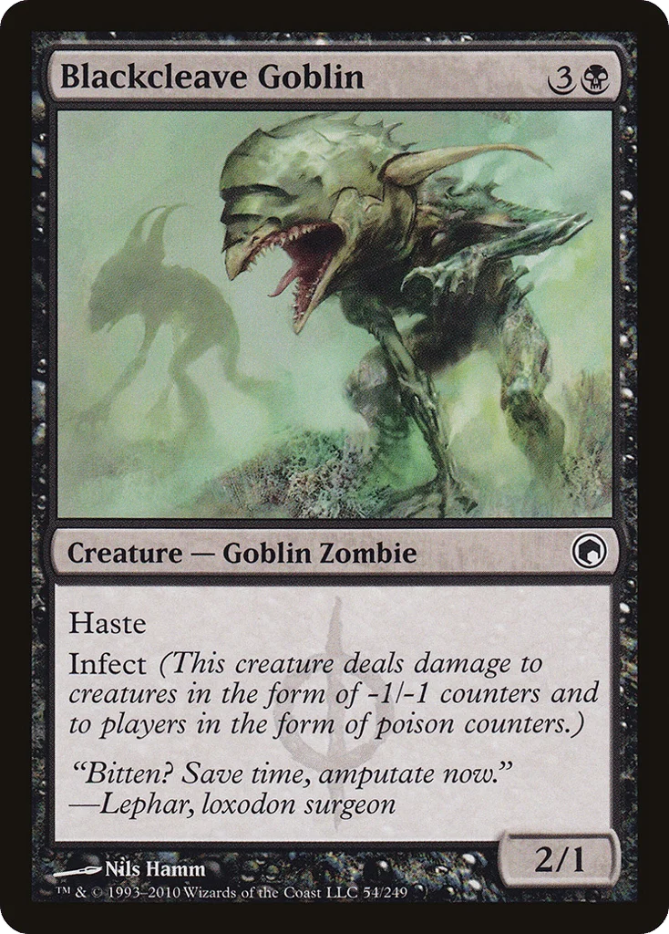 Blackcleave Goblin · Scars of Mirrodin