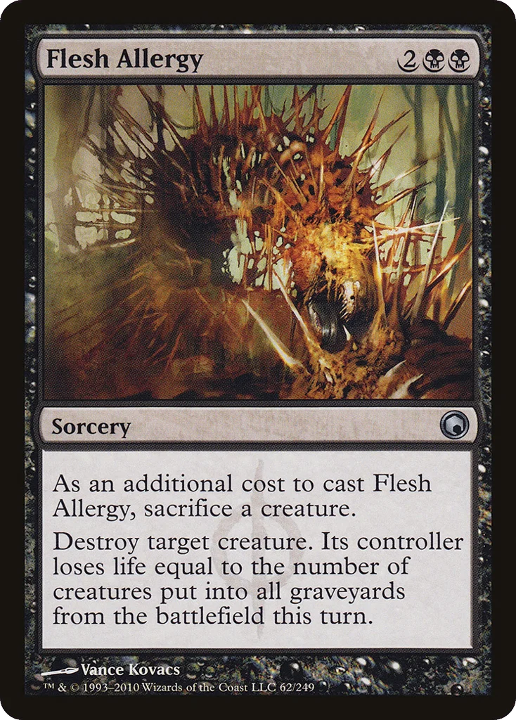 Flesh Allergy · Scars of Mirrodin