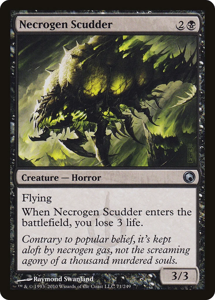 Necrogen Scudder · Scars of Mirrodin