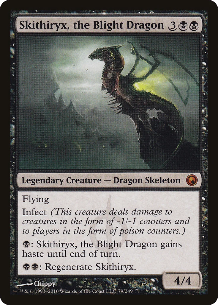 Skithiryx, the Blight Dragon · Scars of Mirrodin