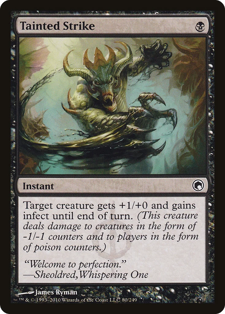 Tainted Strike · Scars of Mirrodin