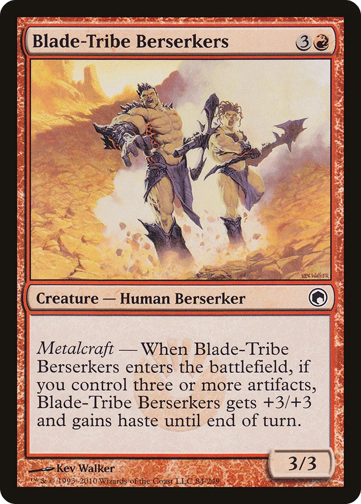 Blade-Tribe Berserkers · Scars of Mirrodin