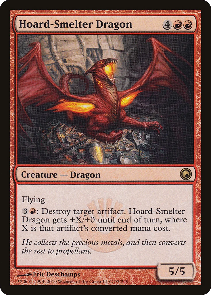 Hoard-Smelter Dragon · Scars of Mirrodin