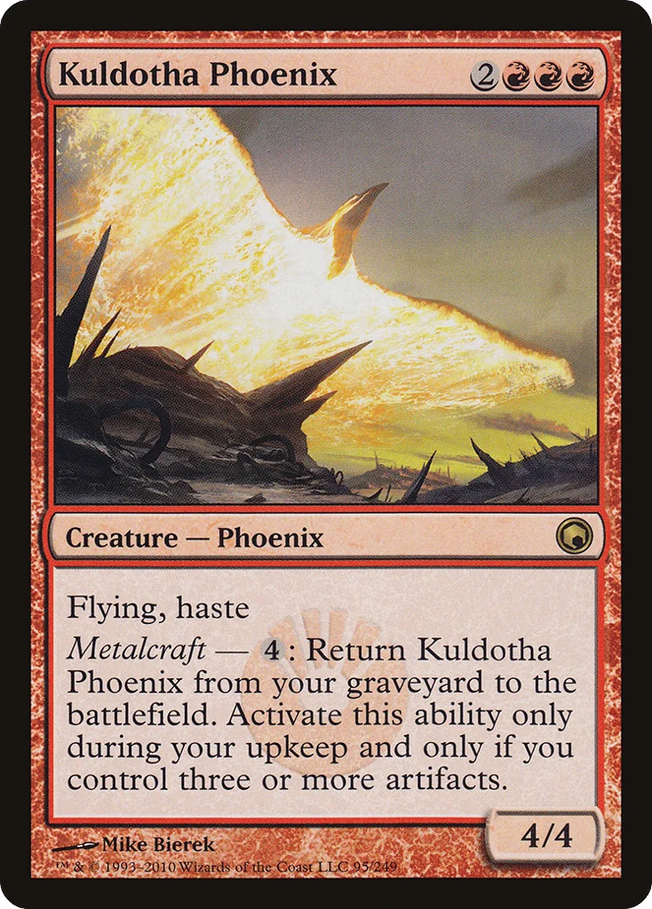 Kuldotha Phoenix · Scars of Mirrodin