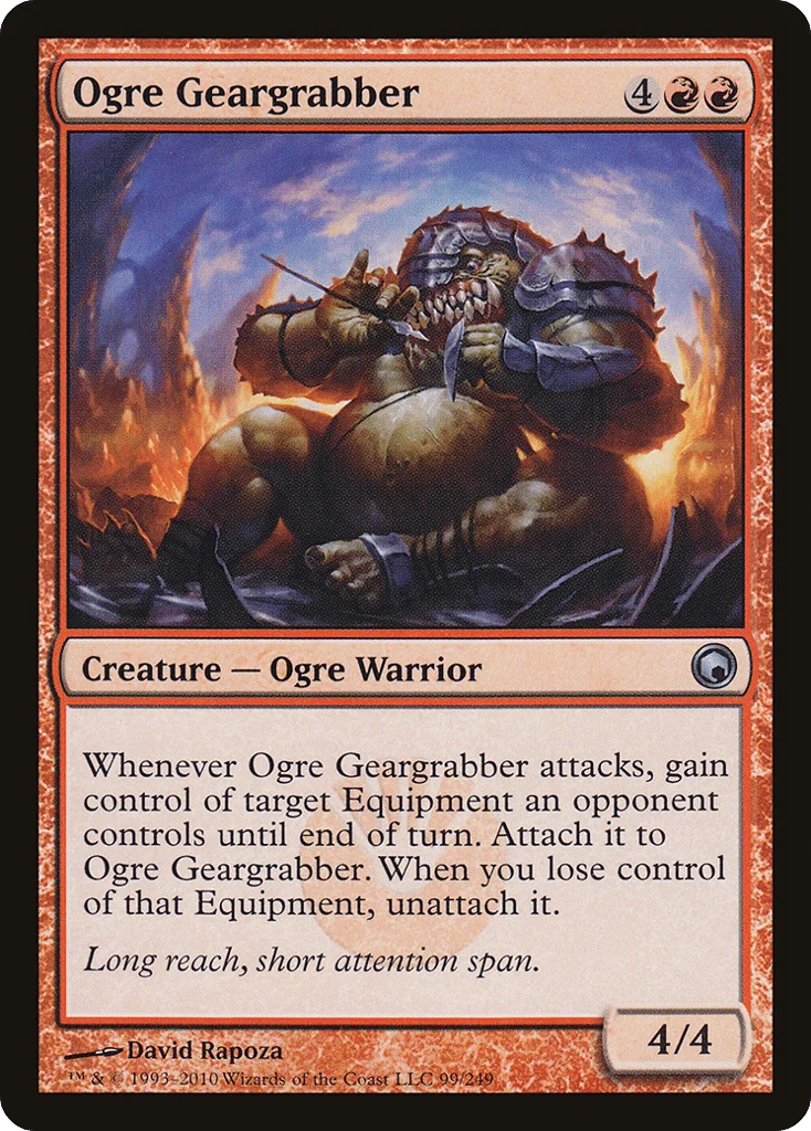 Ogre Geargrabber · Scars of Mirrodin