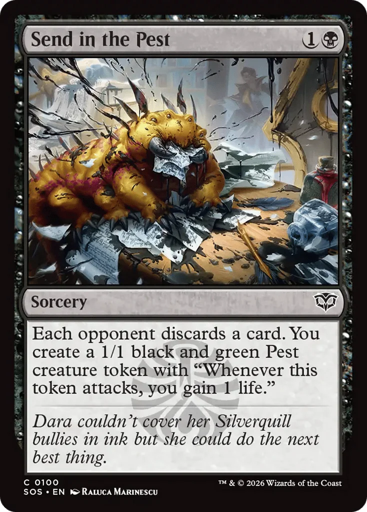 Send in the Pest · Secrets of Strixhaven