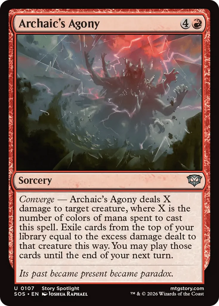 Archaic's Agony · Secrets of Strixhaven