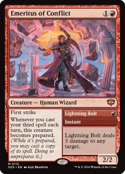 Emeritus of Conflict // Lightning Bolt