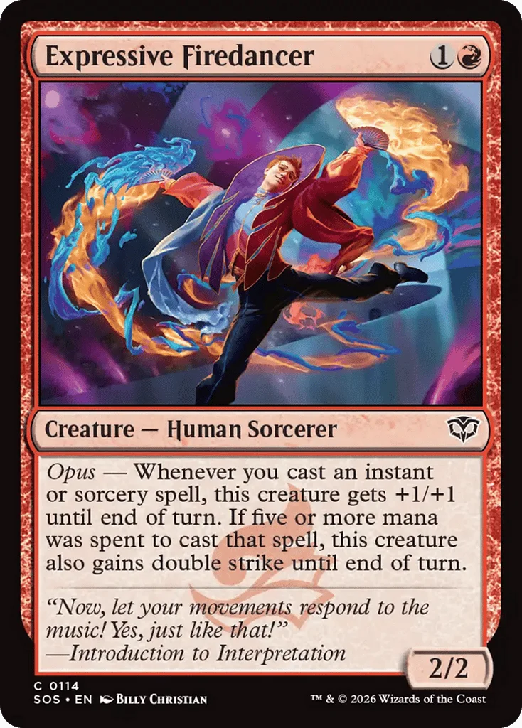 Expressive Firedancer · Secrets of Strixhaven