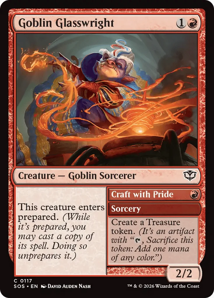 Goblin Glasswright // Craft with Pride · Secrets of Strixhaven