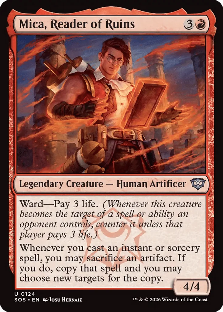 Mica, Reader of Ruins · Secrets of Strixhaven