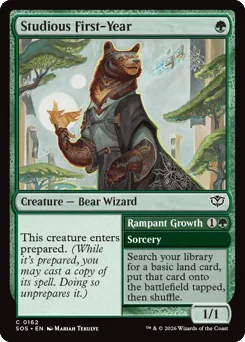 Studious First-Year // Rampant Growth