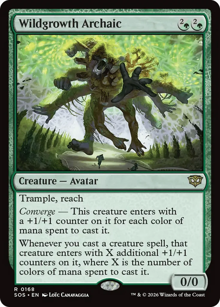 Wildgrowth Archaic · Secrets of Strixhaven
