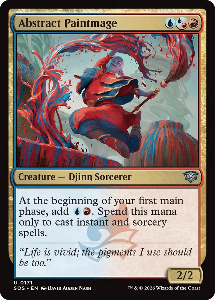 Abstract Paintmage · Secrets of Strixhaven