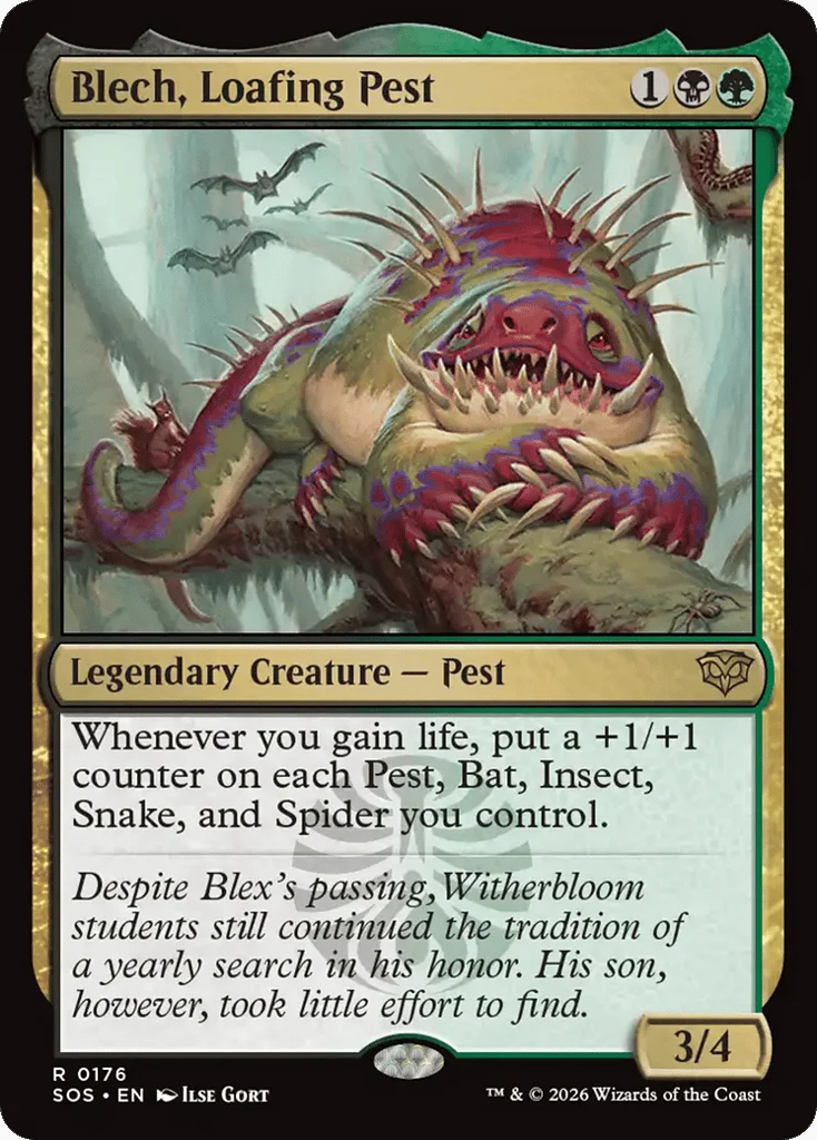 Blech, Loafing Pest · Secrets of Strixhaven