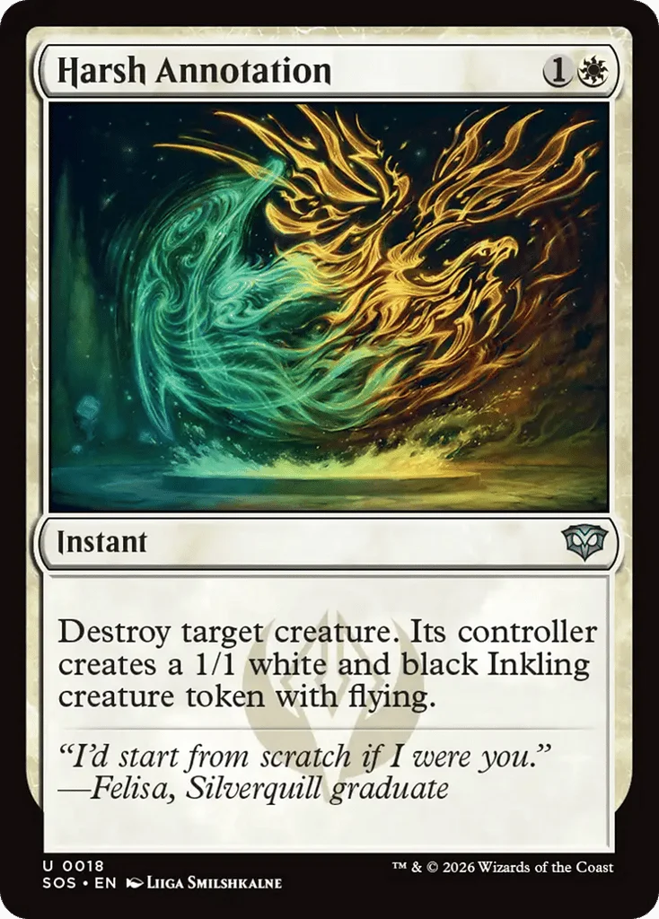 Harsh Annotation · Secrets of Strixhaven
