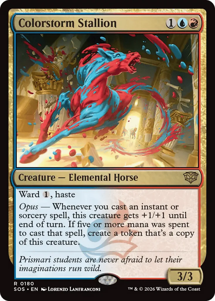 Colorstorm Stallion · Secrets of Strixhaven