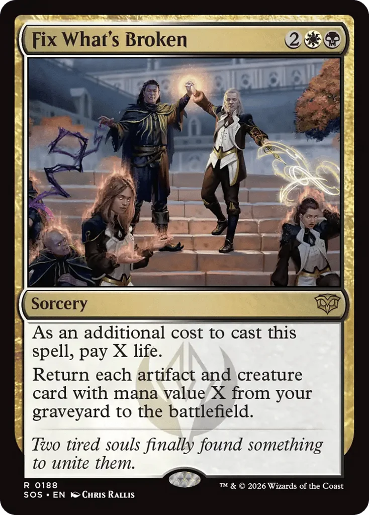 Fix What's Broken · Secrets of Strixhaven