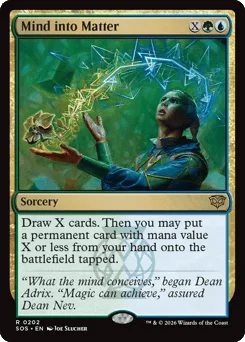 Mind into Matter