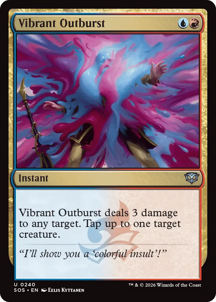 Vibrant Outburst · Secrets of Strixhaven