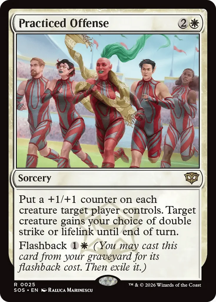 Practiced Offense · Secrets of Strixhaven