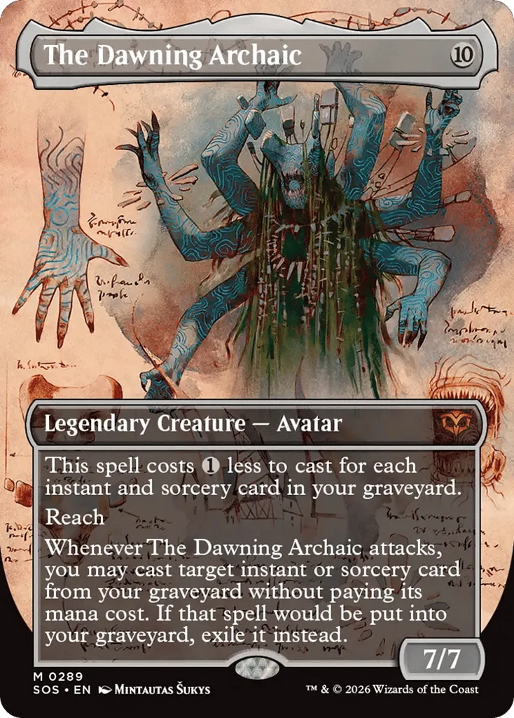 The Dawning Archaic · Secrets of Strixhaven