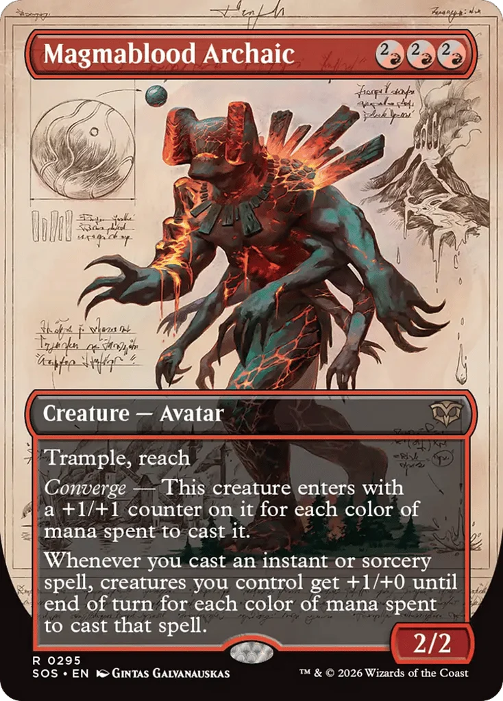 Magmablood Archaic · Secrets of Strixhaven