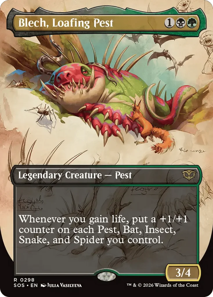 Blech, Loafing Pest · Secrets of Strixhaven