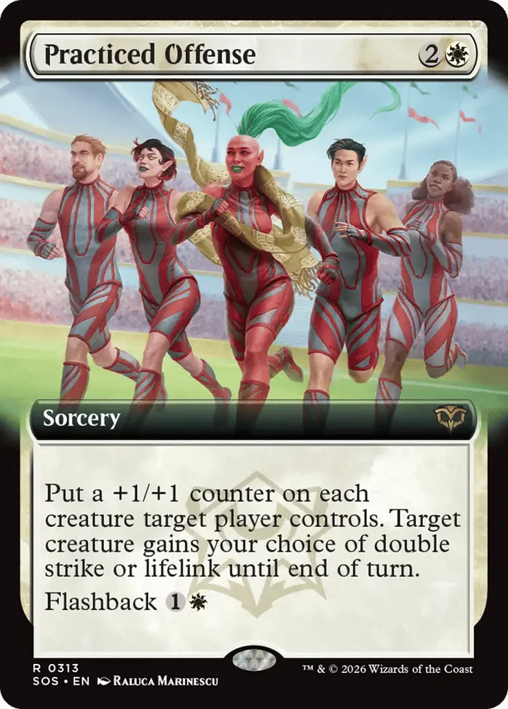 Practiced Offense · Secrets of Strixhaven