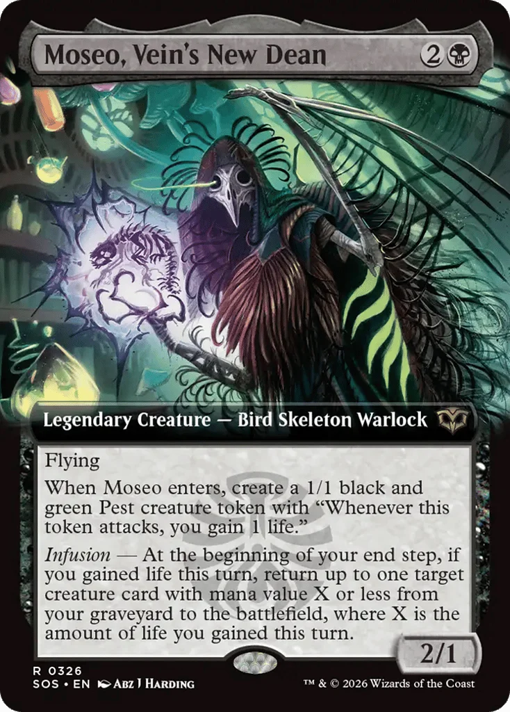 Moseo, Vein's New Dean · Secrets of Strixhaven