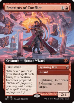 Emeritus of Conflict // Lightning Bolt